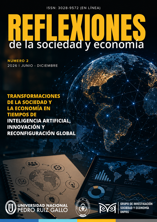 					Ver Vol. 3 Núm. 2 (2026): Transformaciones de la sociedad y la economía en tiempos de inteligencia artificial, innovación y reconfiguración global
				